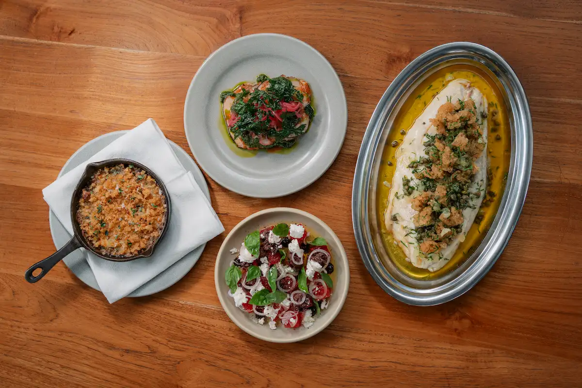 food on the table