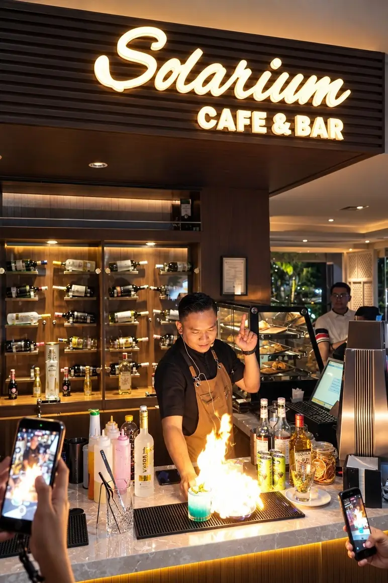 Solarium Bar Take Over with Mozzar
