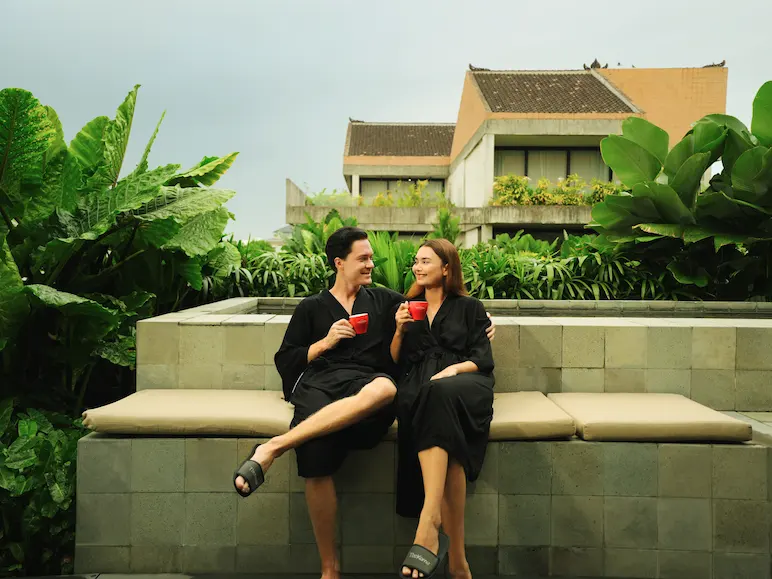 couple sitting