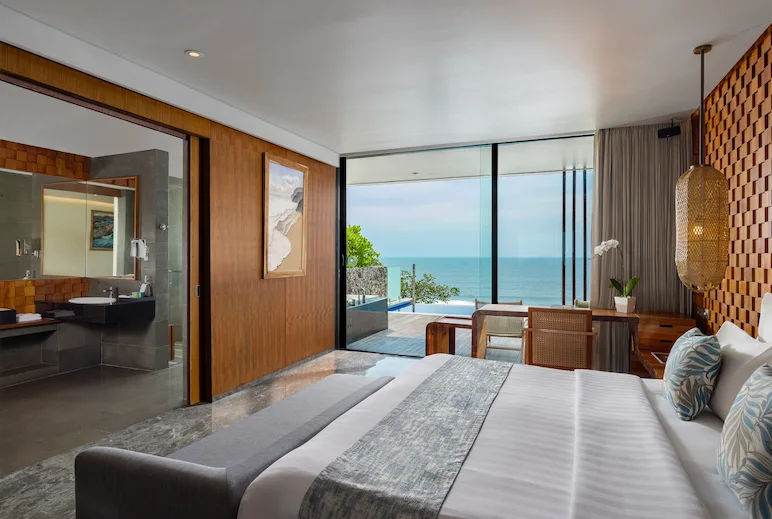 Bedroom in resort