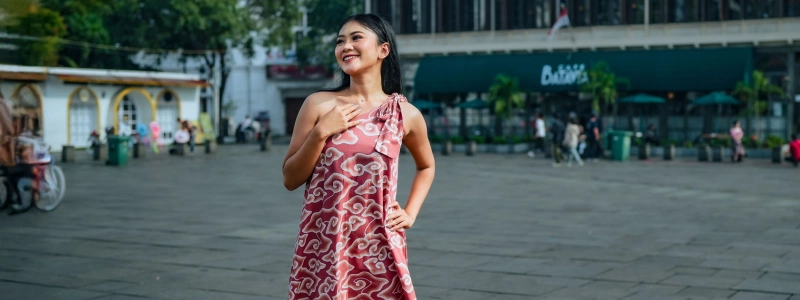 A_woman_wears_a_batik_dress