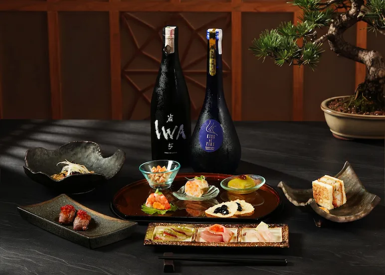 Omakase dishes