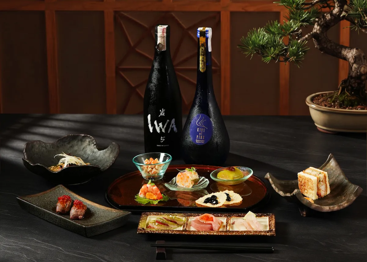 Omakase dishes
