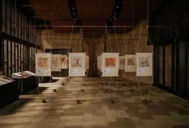 Paintings for exhibition