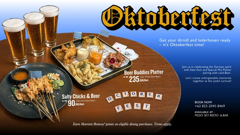 Moxy Bandung Celebrates Oktoberfest 