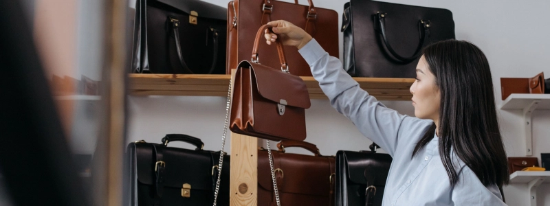 Woman_checking_leather_handbags_in_a_showroom.webp