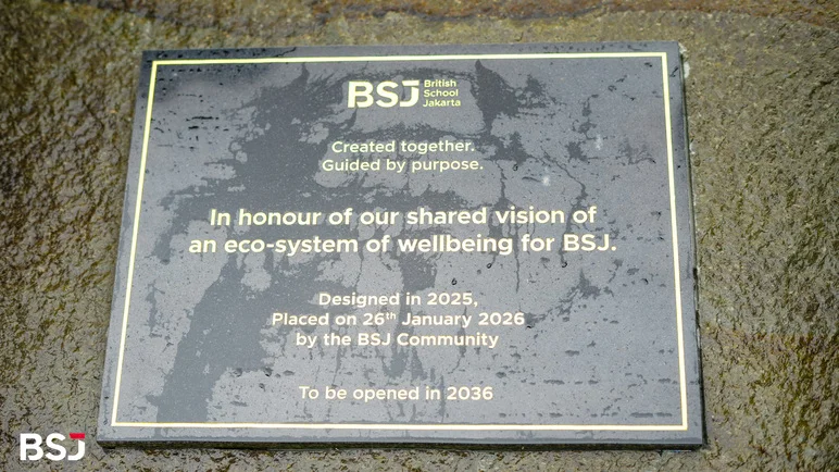 bsj tree planting and time capsule