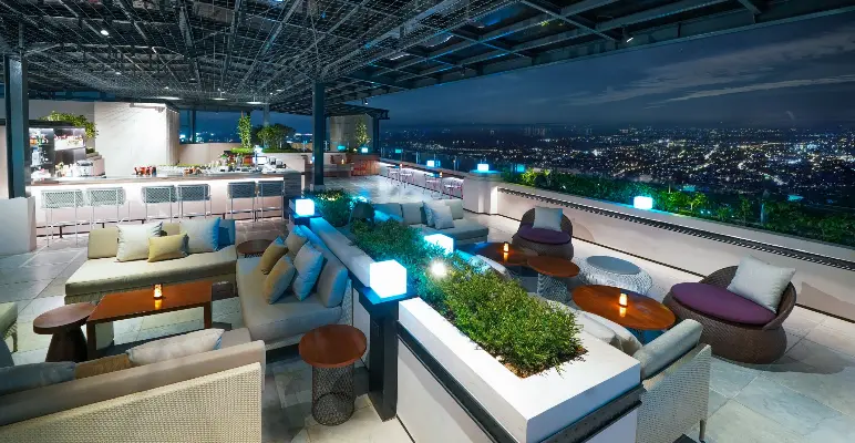 Akasa 360 Rooftop Bar View
