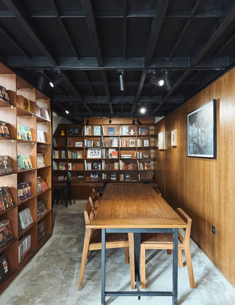 Smiljan Residencestair bookshelf