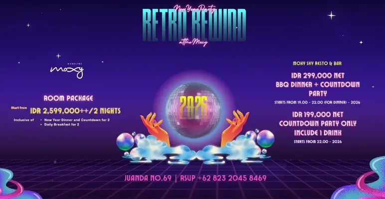 Moxy Bandung-Retro Rewind