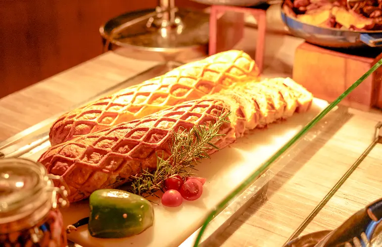 Salmon En-Croute