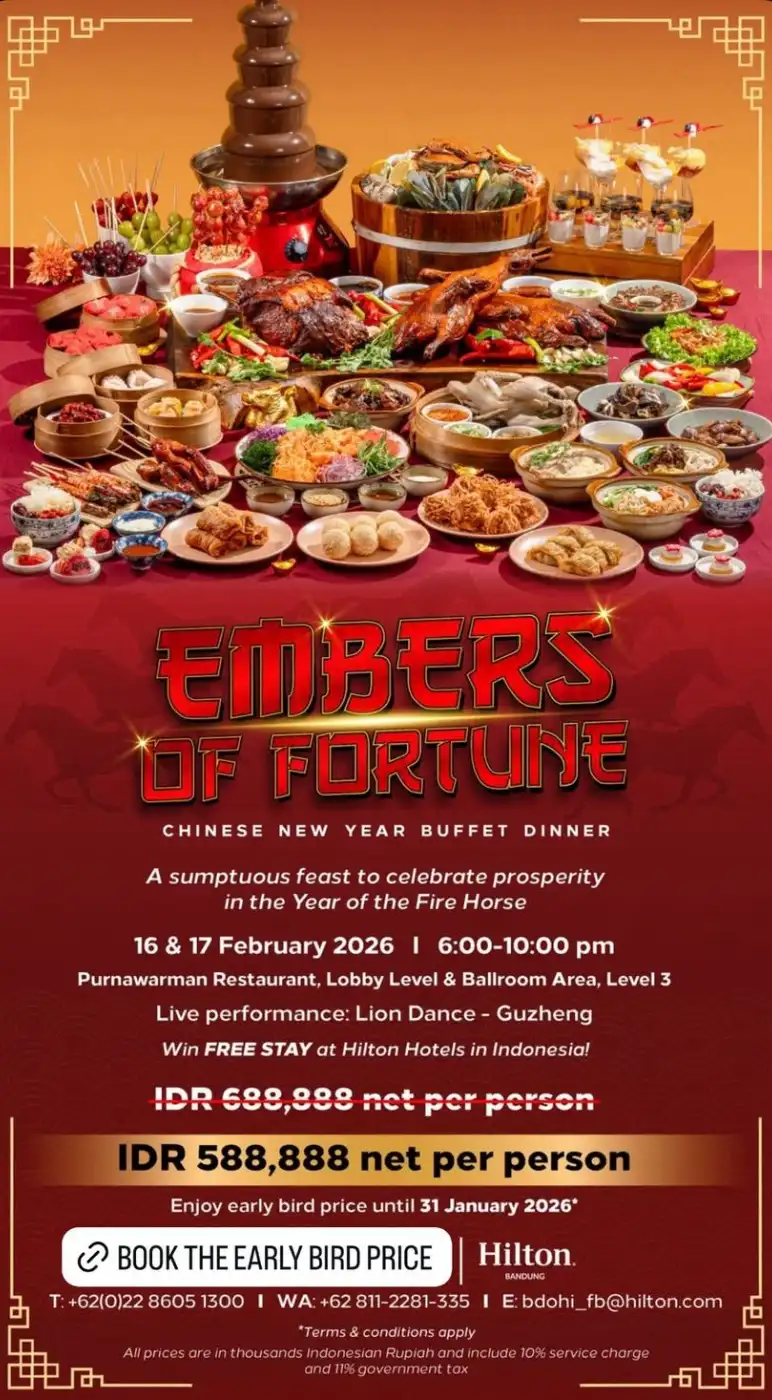 Hilton Bandung-CNY deals