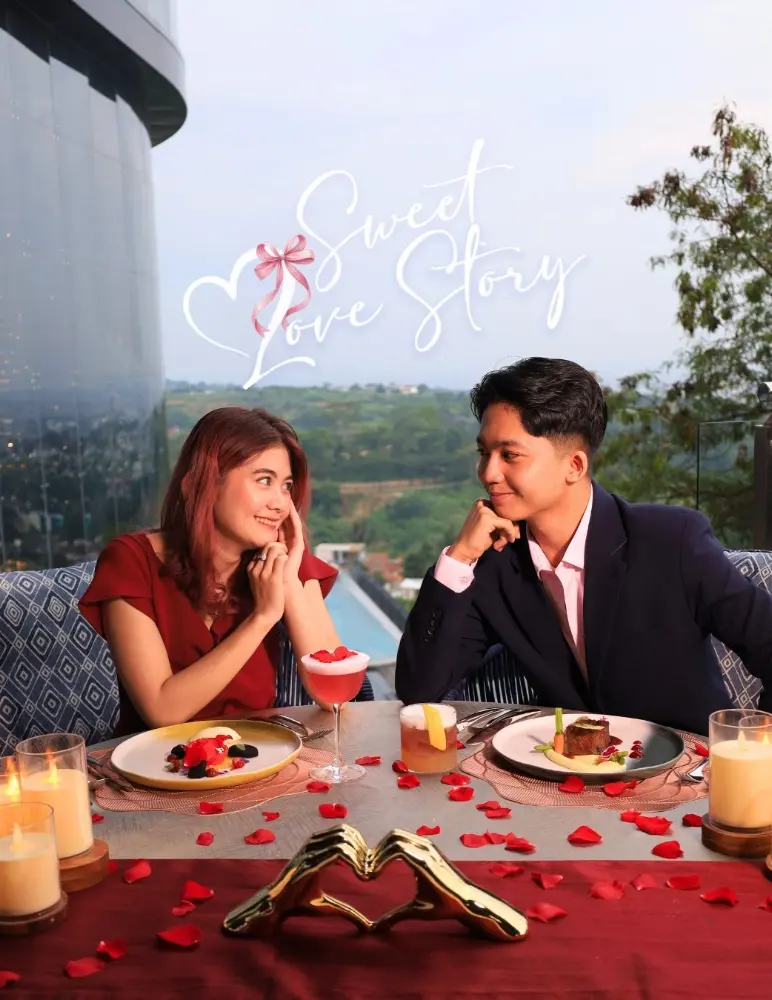 Romantic Dinner-Hotel Indigo Bandung Dago Pakar