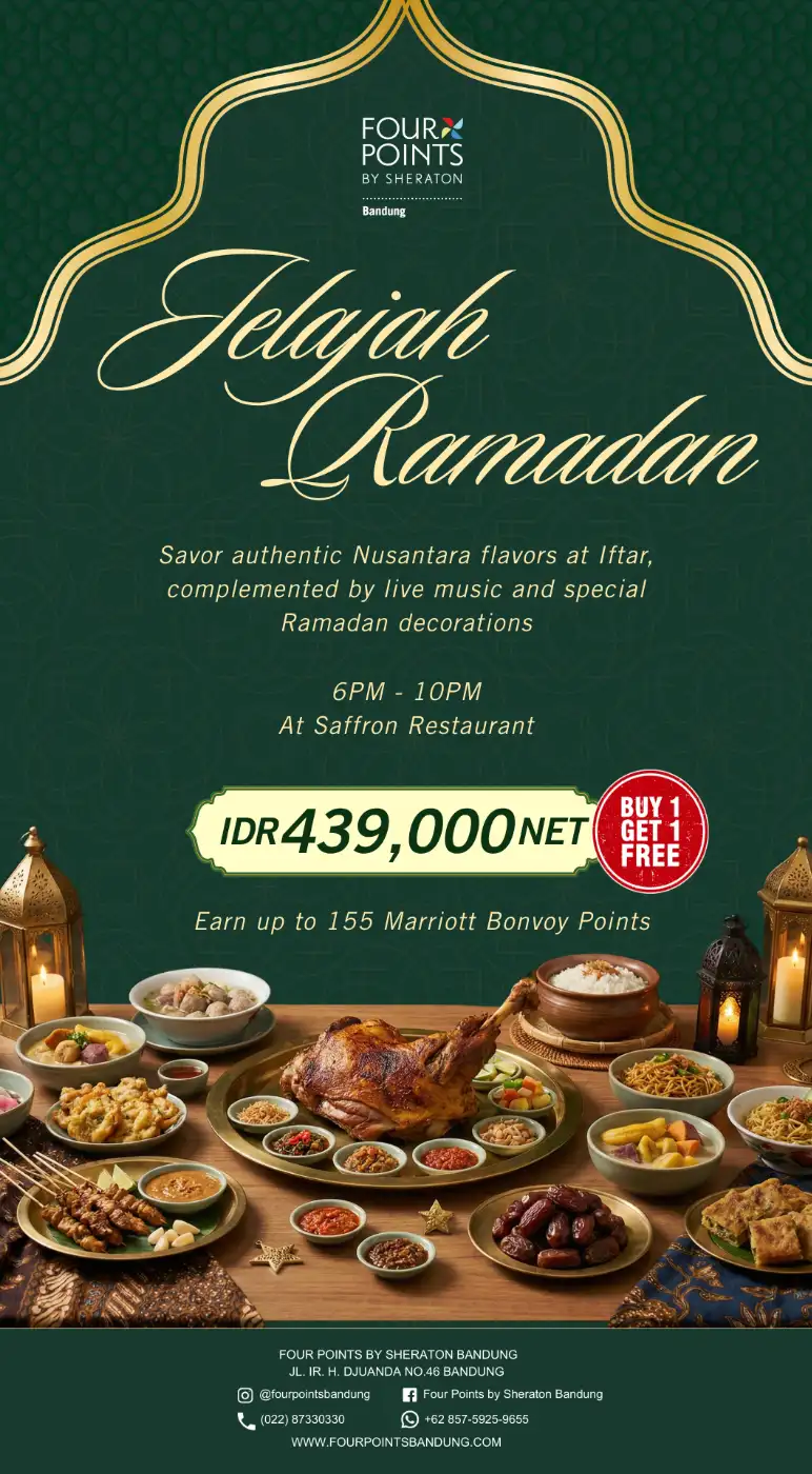 Four Points by Sheraton Bandung Launches “Jelajah Ramadan” Iftar Program