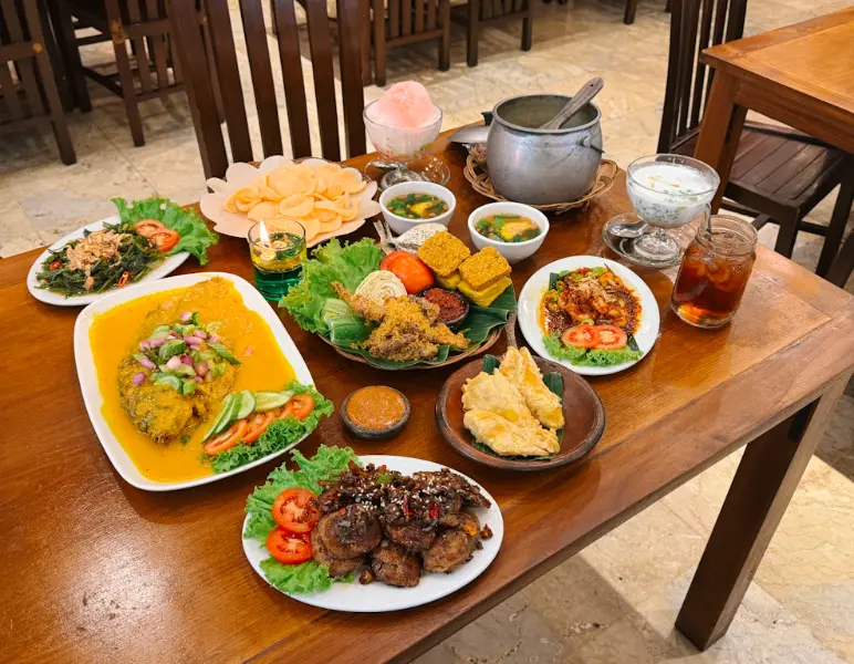 Delightful menu at Pondok Selera Sunda