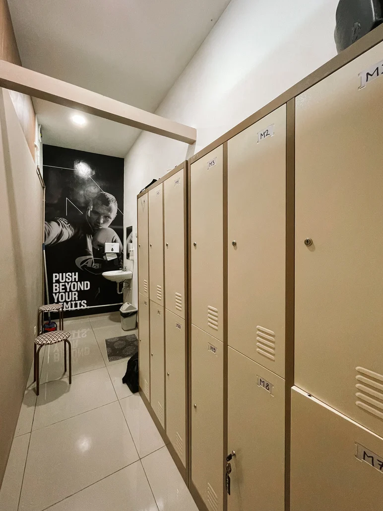 locker room