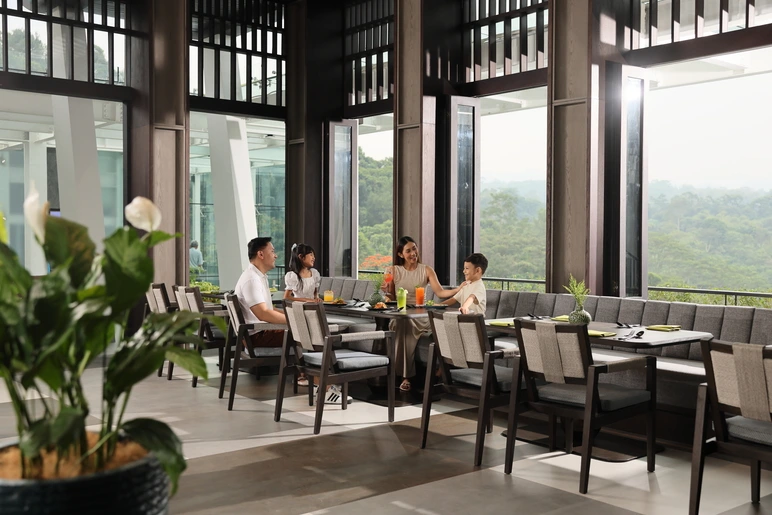 the restaurant