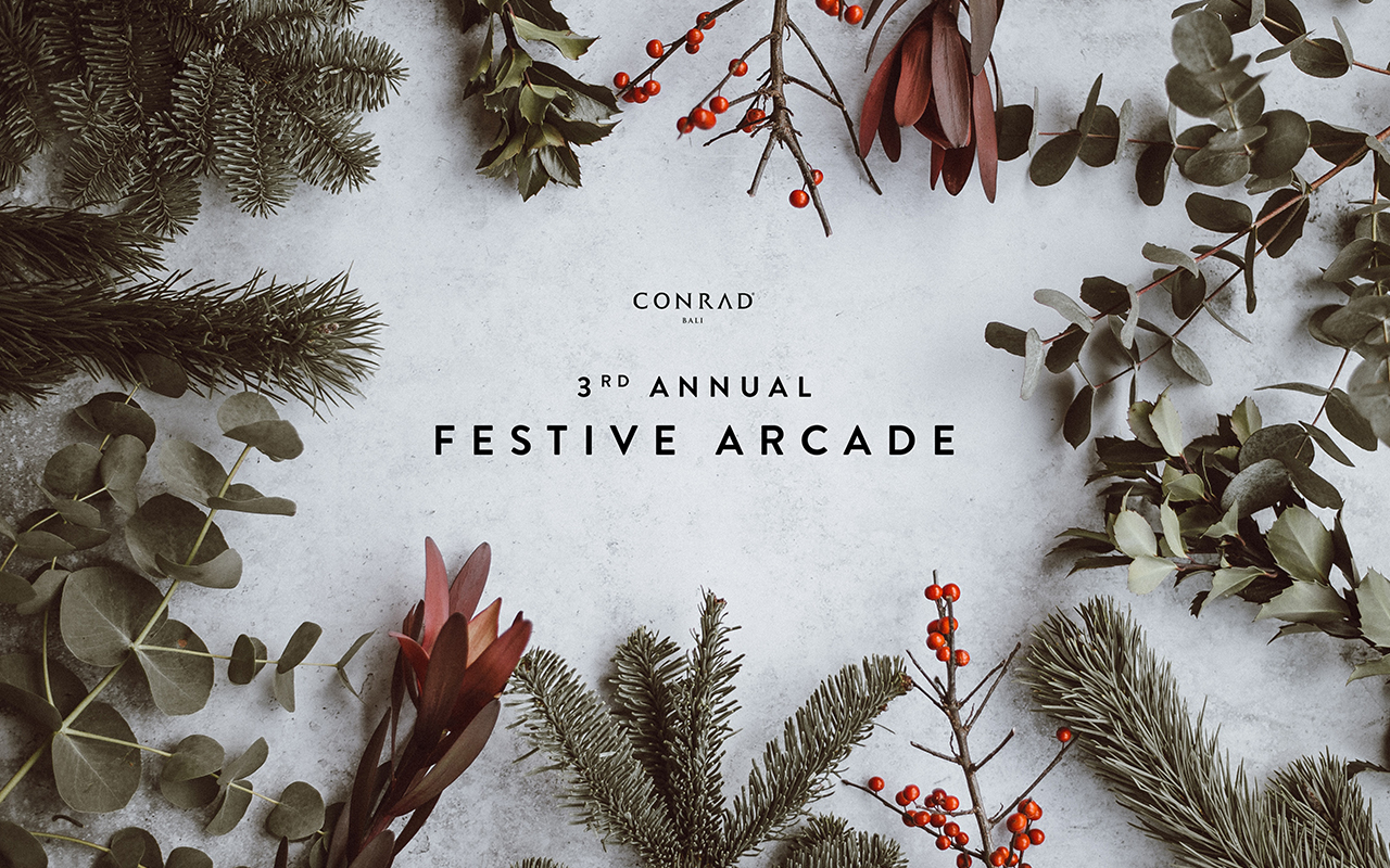 Conrad Bali Unveils its Third Annual Festive Arcade and Sustainable Holiday Celebrations