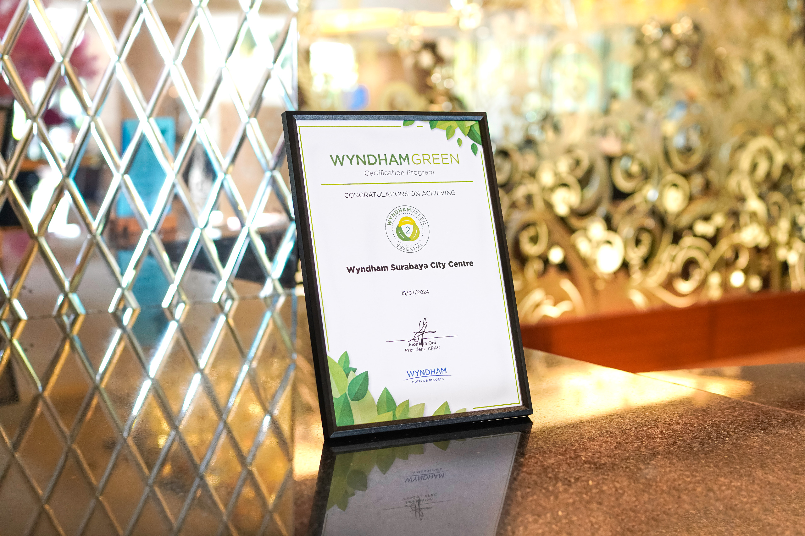 Wyndham Surabaya Takes a Significant Step toward Environmental Sustainability