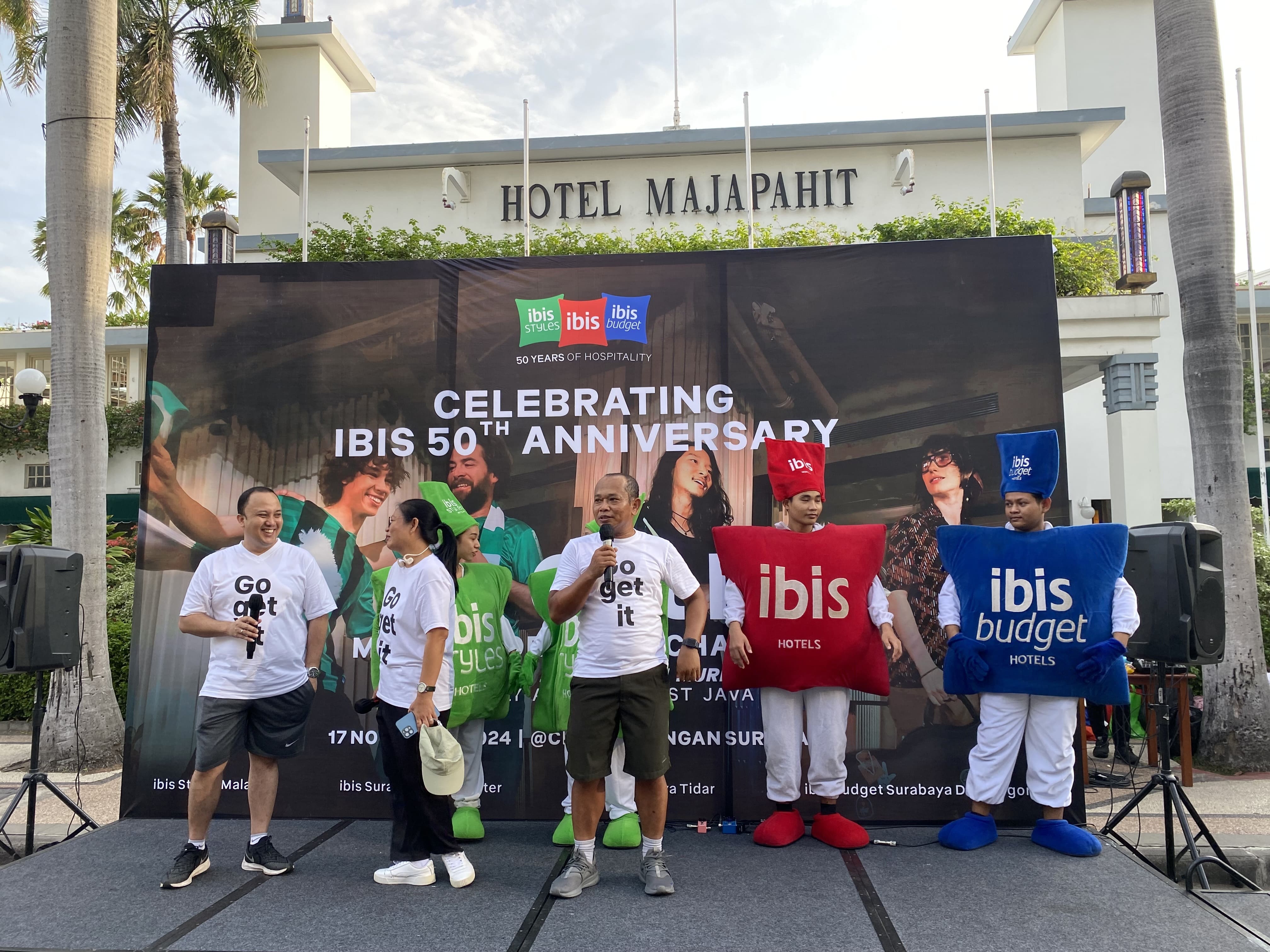 Celebration of Ibis Hotels