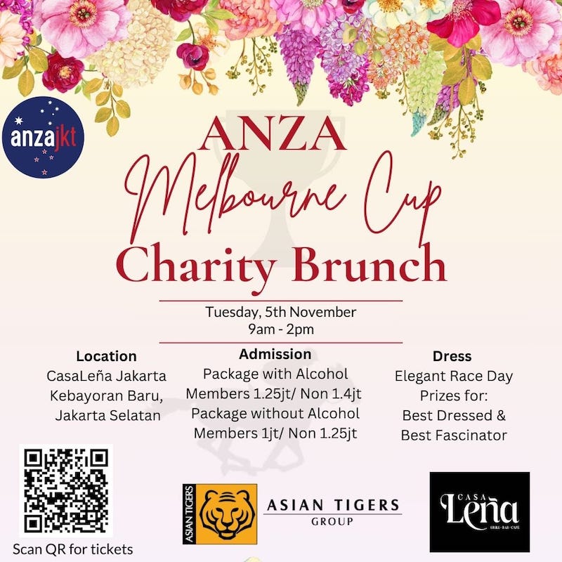 ANZA Melbourne Cup Brunch jakarta