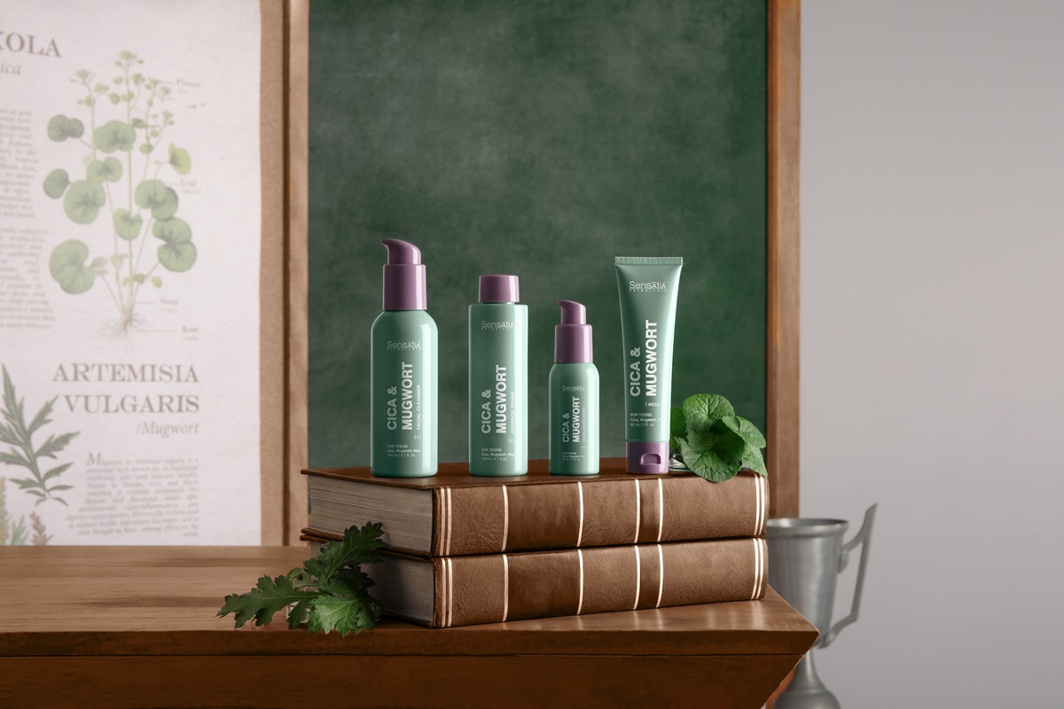 Sensatia Botanicals Launches Cica & Mugwort Teen Skincare Collection