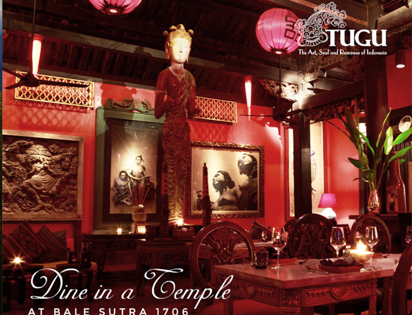 Dine in a Temple at Bale Sutra 1706