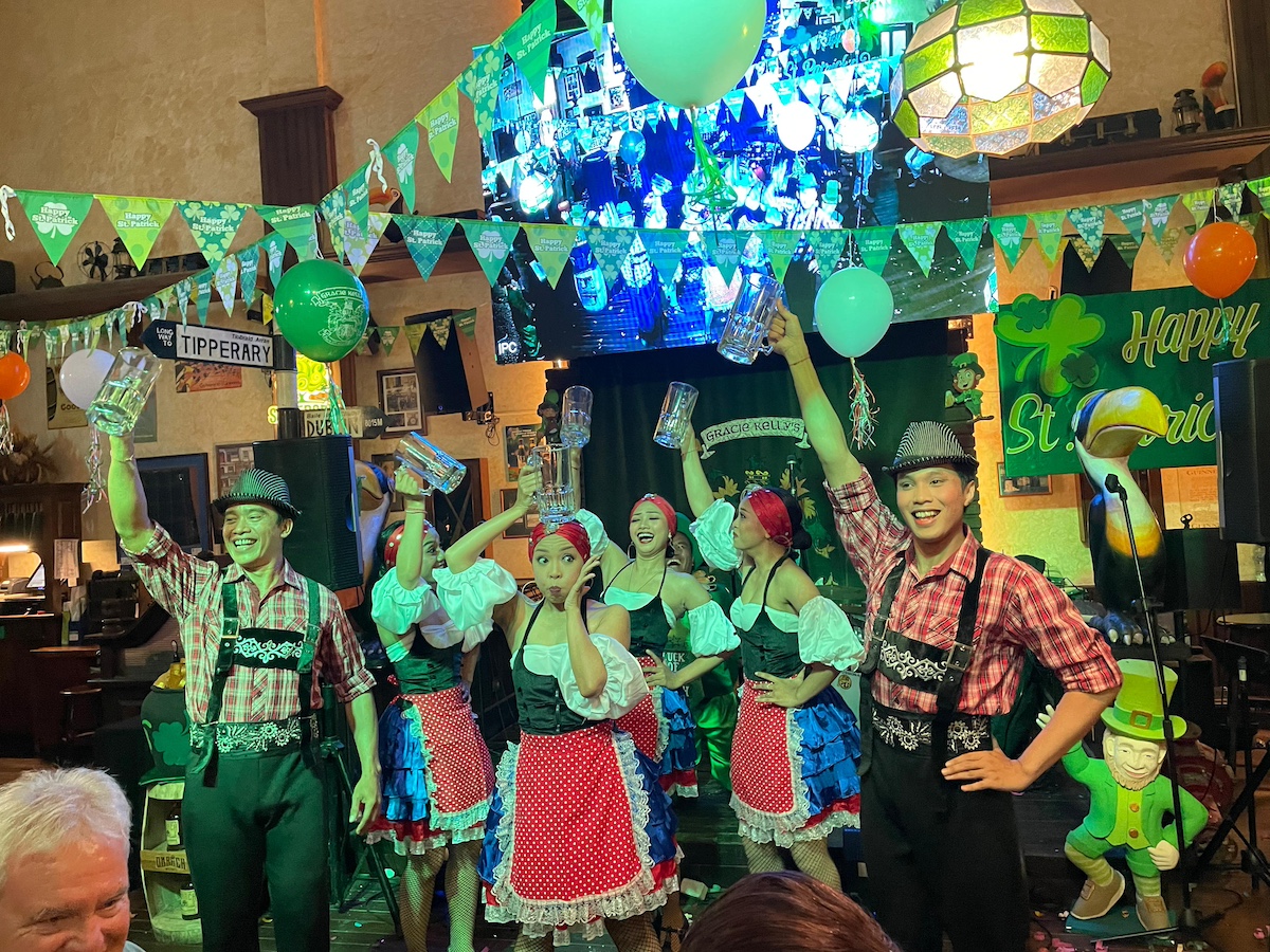 St Patrick's Day Bali