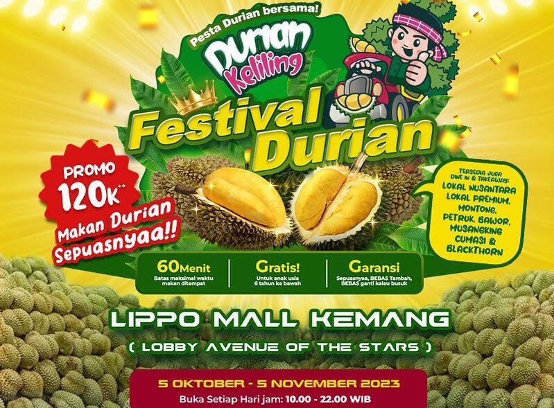 Festival_Durian_Lippo_Kemang_Mall