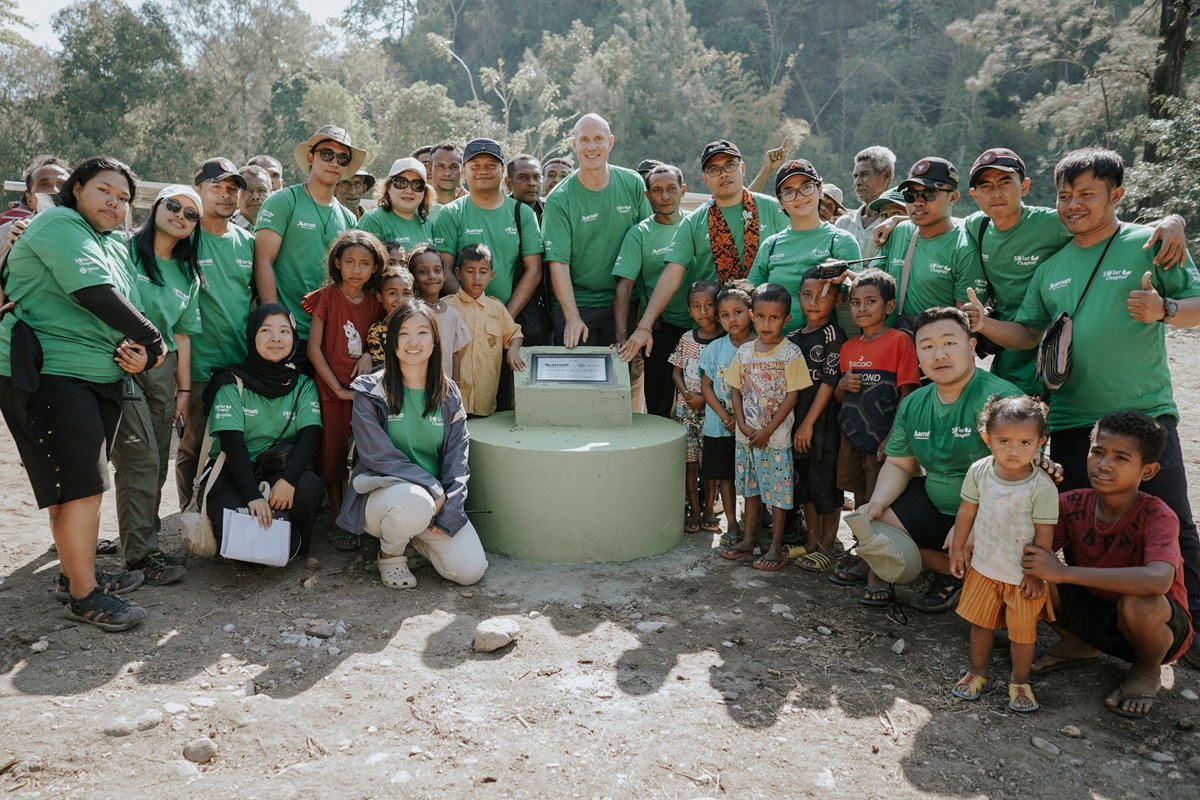 Marriott International and Solar Chapter Provide Sustainable Water Solutions to Tasinifu Village in East Nusa Tenggara