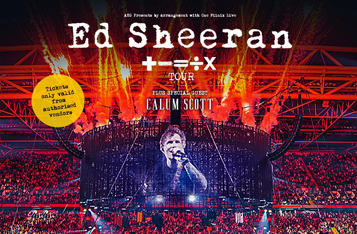 Ed Sheeran +-=÷x Tour! | What's New Indonesia