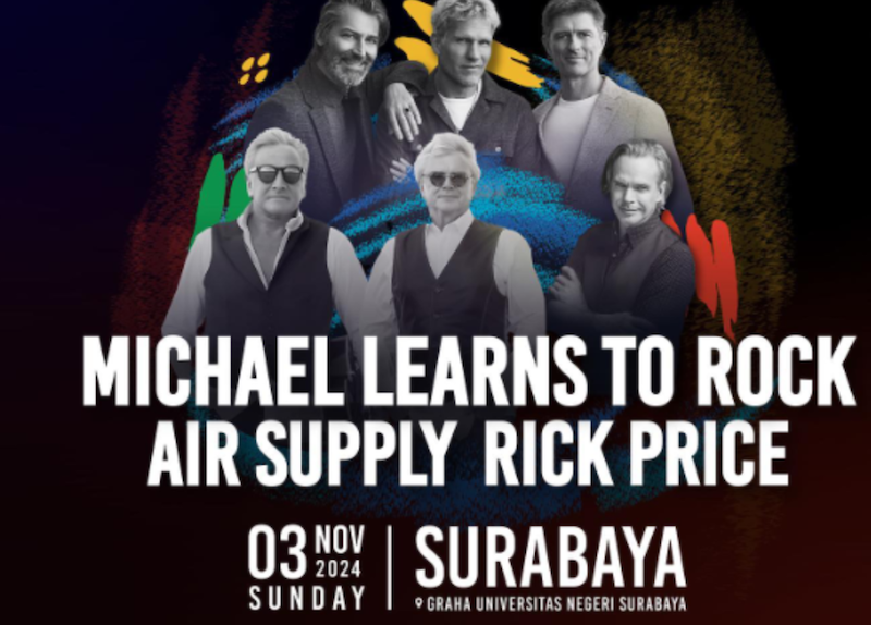 MLTR, Air Supply and Rick Price Live Concert in Surabaya