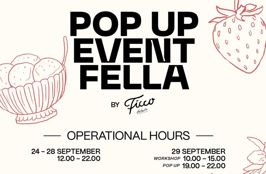 Pop Up Event Fella by Ficco Gelato