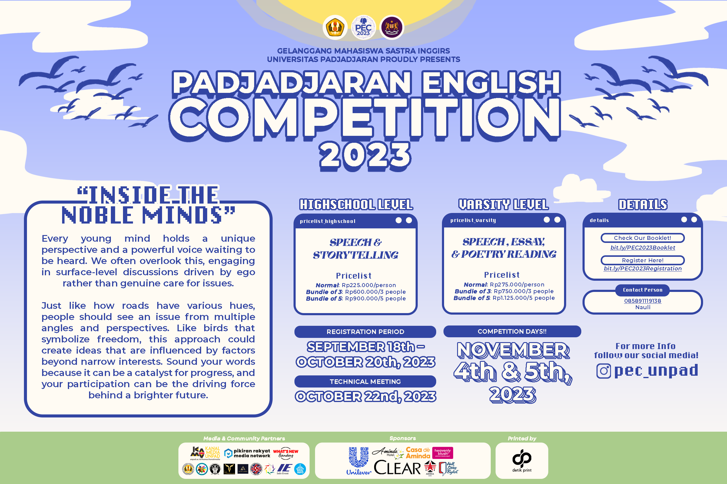 Padjadjaran English Competition 2023