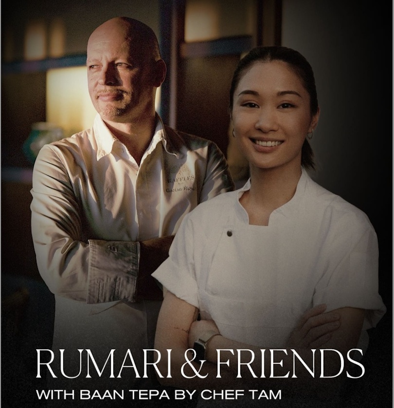 Rumari x Baan Tepa Four-Hands Dinner at Raffles Bali