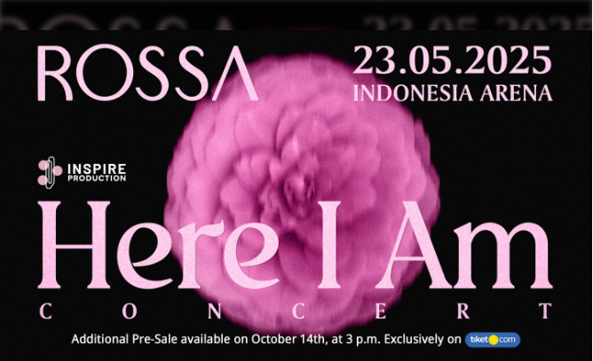 Here I am Concert Rossa Jakarta