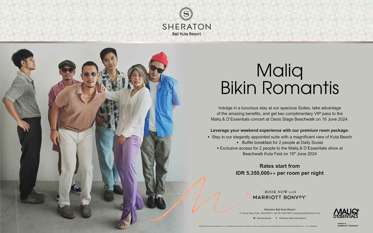 Maliq_Bikin_Romantis_at_Sheraton_Bali_Kuta_Resort