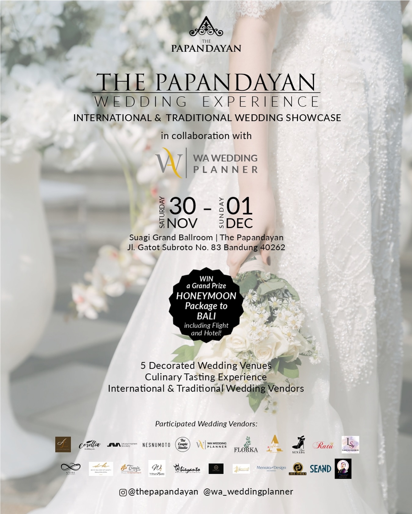 The Papandayan International & Traditional Wedding Experience