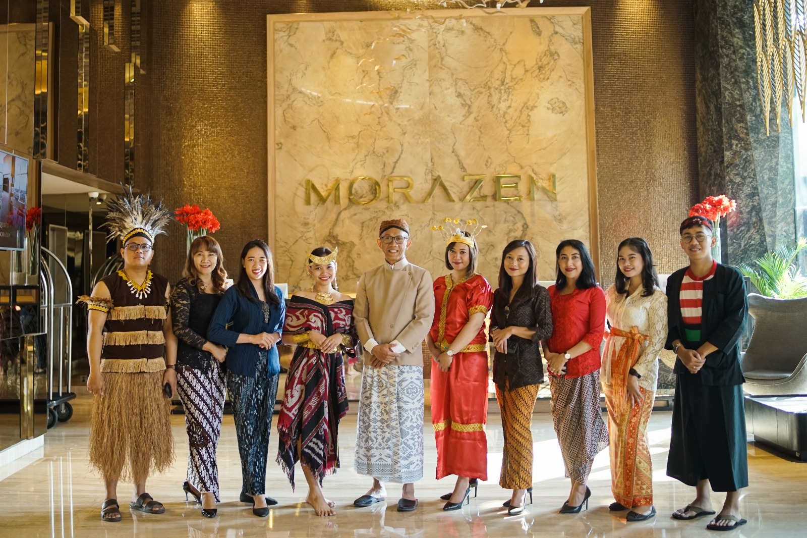 From Sumatra to Papua: MORAZEN Surabaya Celebrates Independence Day with Traditional Nusantara Attire