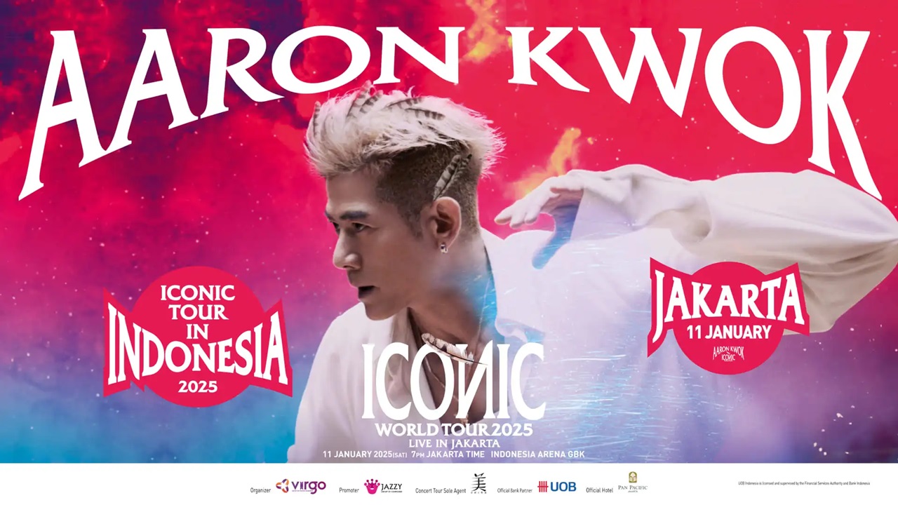 Aaron Kwok Iconic World Tour 2025 Live in Jakarta