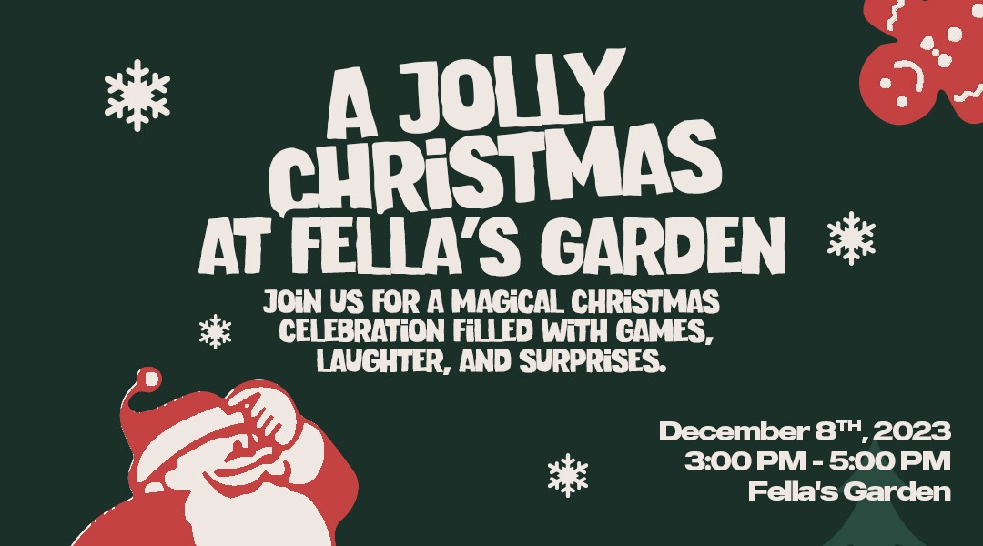 A Jolly Christmas at Fella's Garden