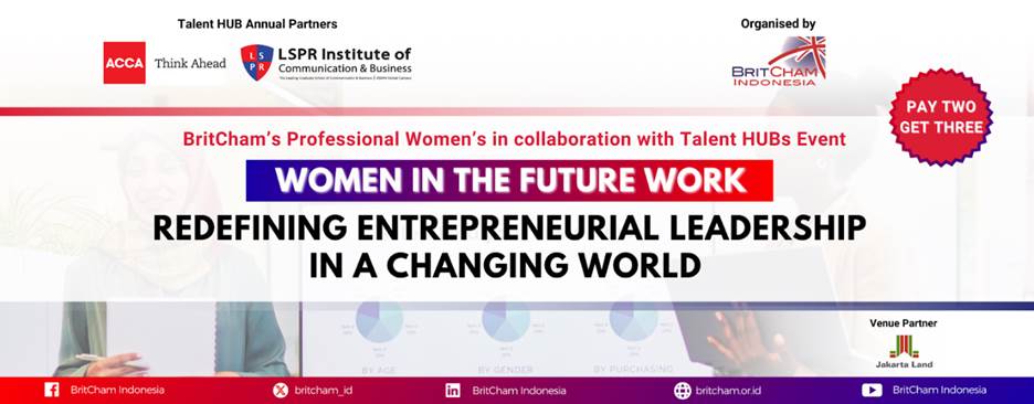 BritCham present Women in the Future of Work: Redefining Entrepreneurial Leadership in a Changing World