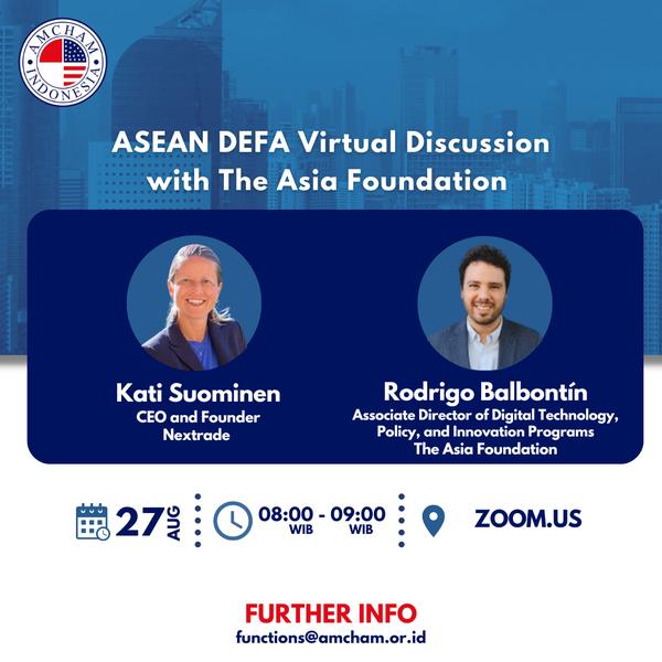  (VIRTUAL) ASEAN DEFA Discussion with The Asia Foundation