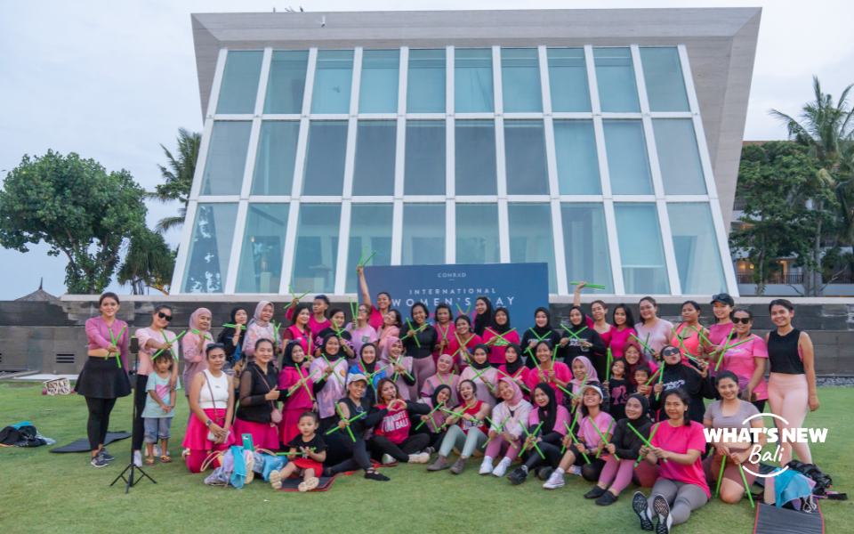 Conrad Bali Celebrates International Women’s Day with an Innovative and Inclusive  Fitness Event