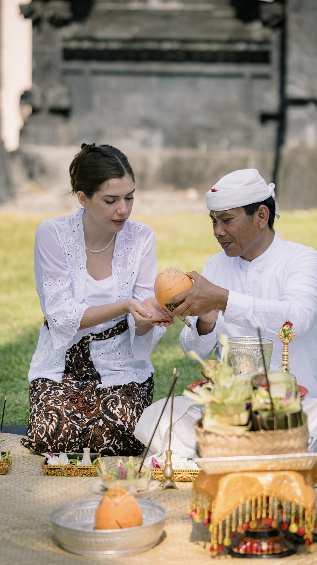 Melukat Ceremony; An Authentic Balinese Ritual to Start the Eat.Pray.Spa's Treatment