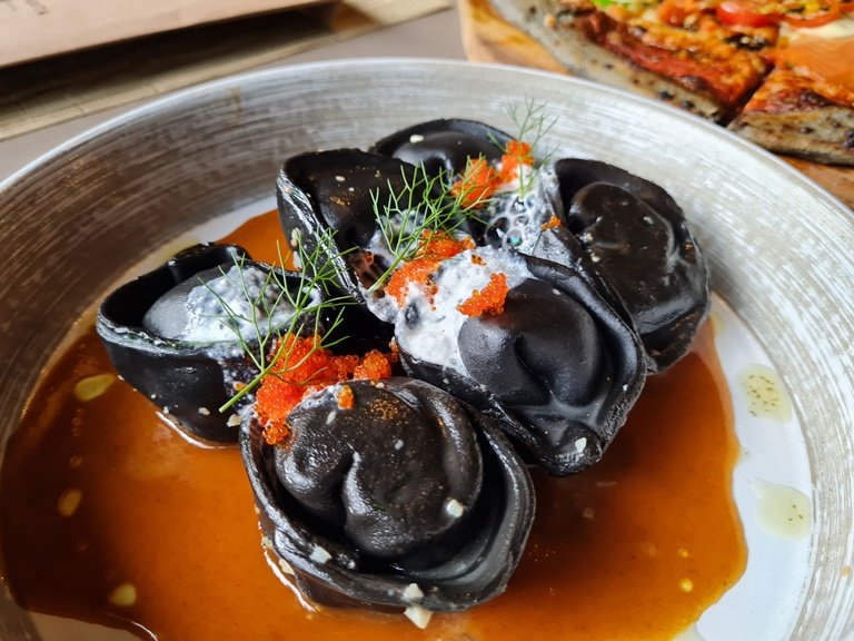 Lobster Squid Ink Tortellini