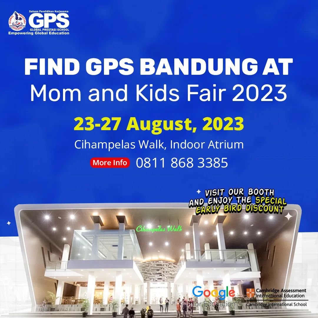 GPS at Mom and kids fair
