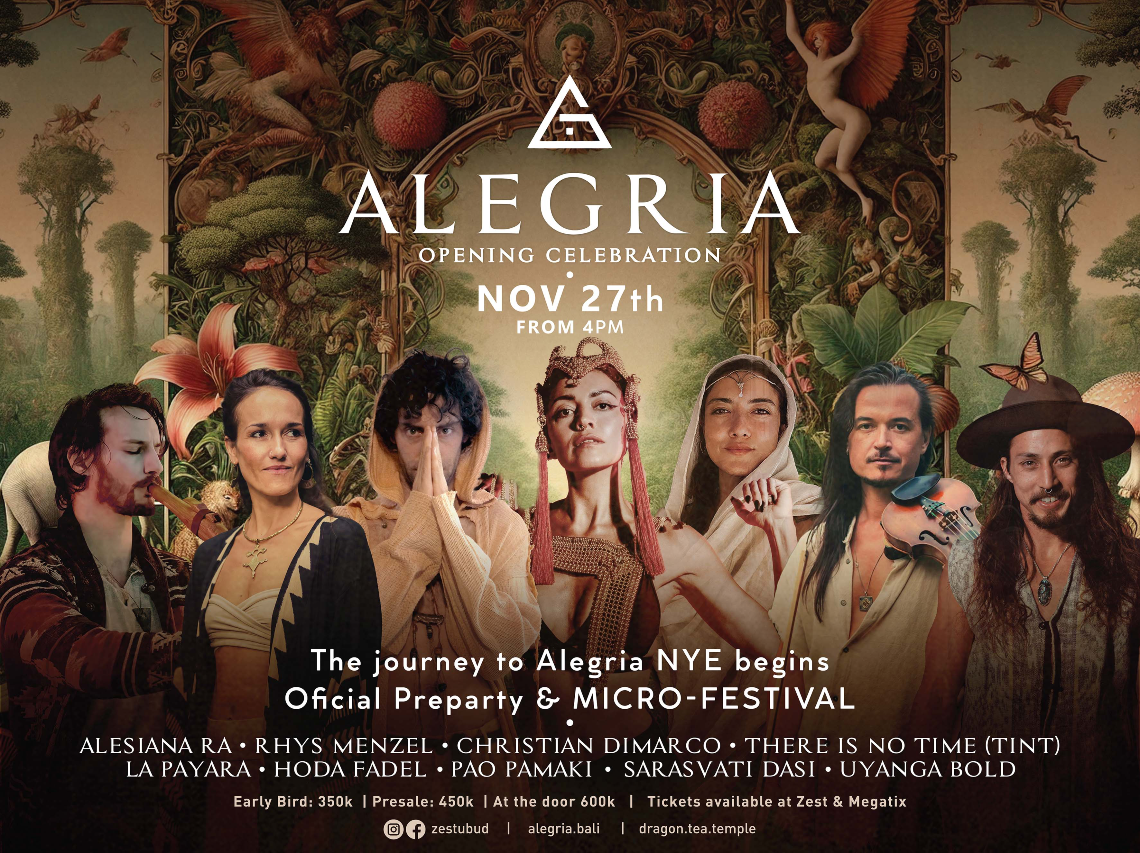 Alegria Best NYE Party Bali 2024