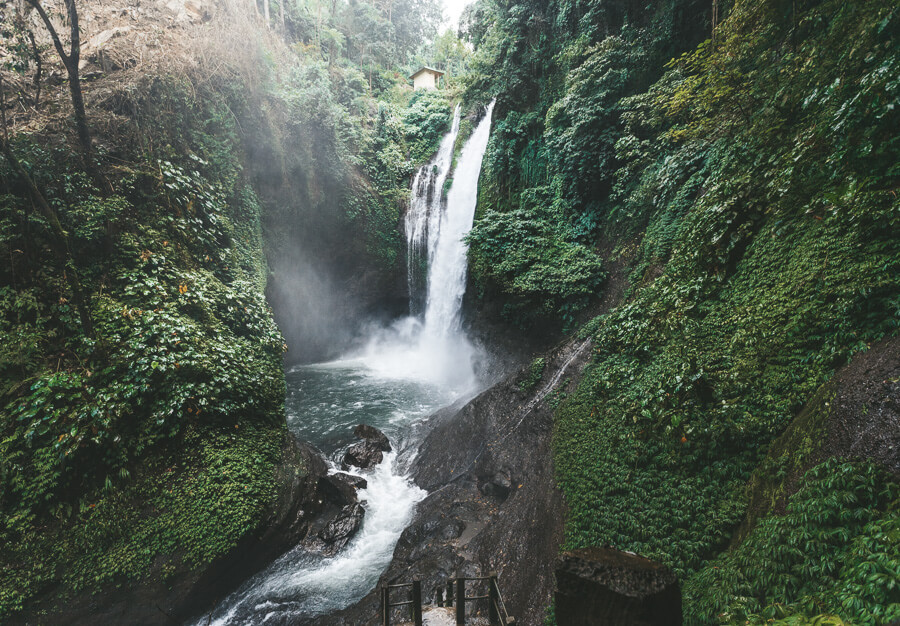 Aling Aling Waterfall Activities in Munduk