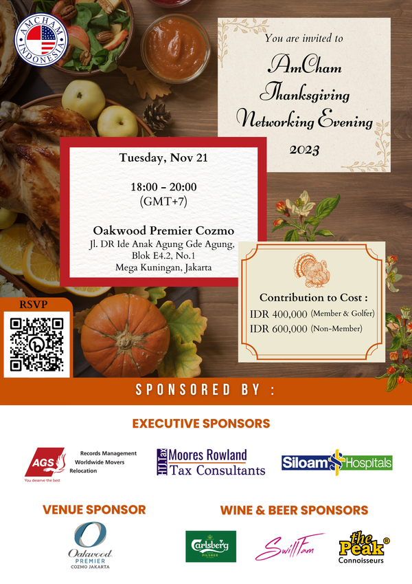 AmCham Thanksgiving Networking Evening